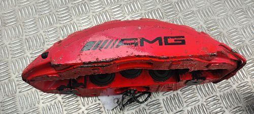 MERCEDES G-CLASS W463 G63 AMG PAIR FRONT BRAKE CALIPERS RED 20D03903